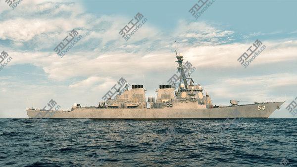 images/goods_img/20210312/USS Curtis Wilbur LOD 1 3D/2.jpg